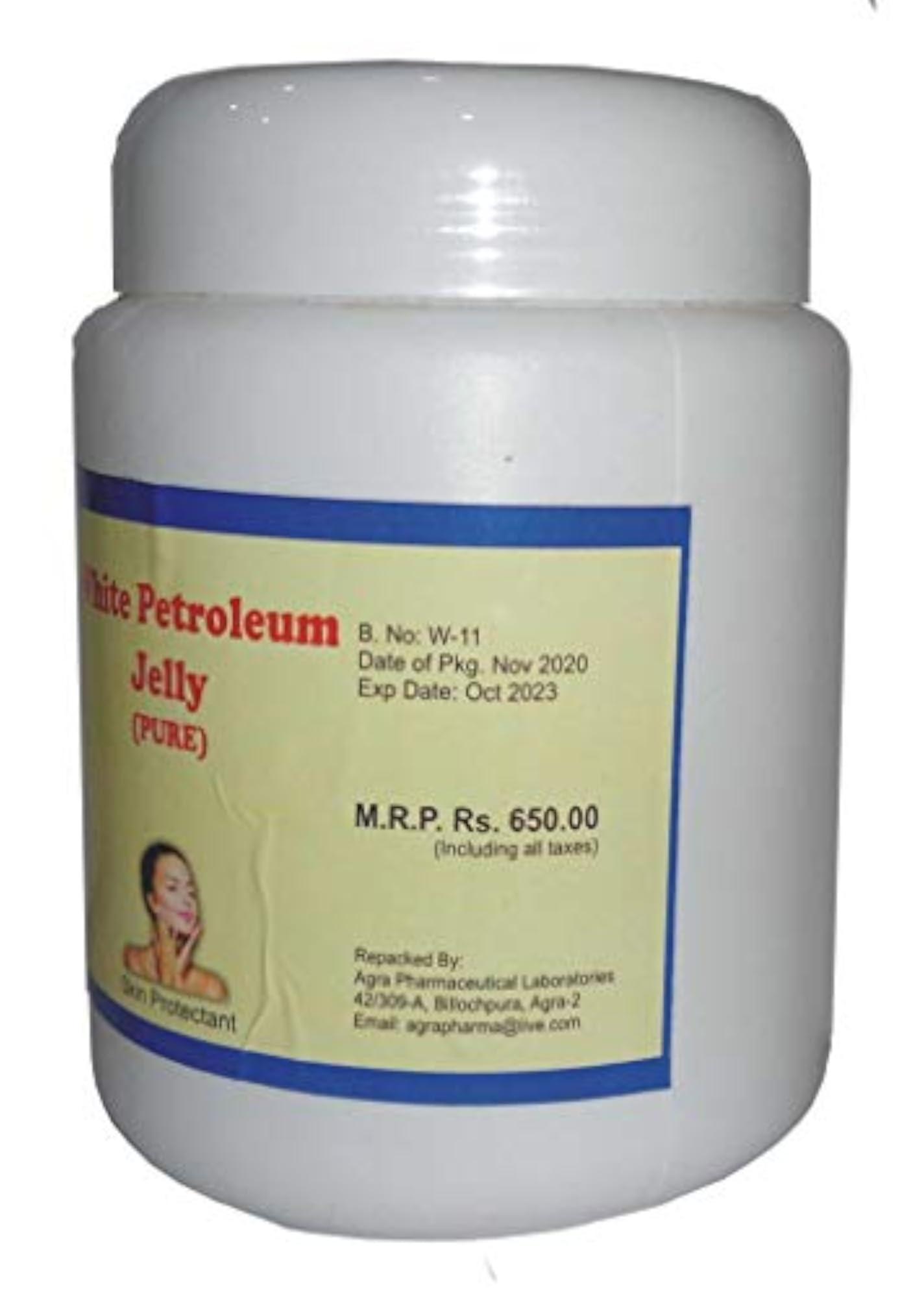 Petroleum Jelly White 1 Lit