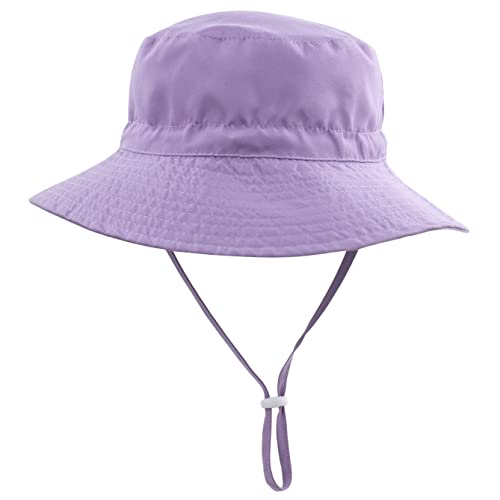 Muryobao Baby Kids Girls Sun Hat Wide Brim UPF 50+ UV Protection Bucket Hats