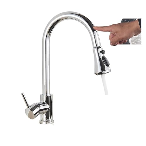 Grifo con sensor externo negro y control de temperatura para cocina moderna 2