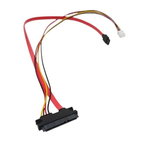 Cable de alimentación SATA macho a hembra 22 pines 0.5 m