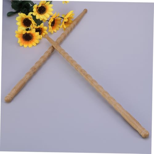 2 baquetas de bambú para percusión antideslizantes miniatura 4