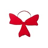 GHGMAO Red Bow Tie Party Favors Novelty Adjustable Bowtie Halloween Costume Accessory for Men Women