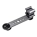 Andoer Triple Cold Shoe Mount Bracket Extension Bar with 1/4 Inch & 3/8 Inch Thread for Gimbal Stabilizer Tripod Camera Flash Light