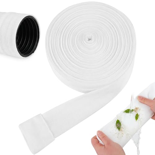 UNIFAMILY French Drain Fabric 100FT Drain Sleeve for 4-Inch Pipes