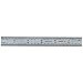 BROWN & SHARPE Rigid Steel Rule - Model: 599-314-1205 Size: 12" Width: 1" Graduation: 5R - 32nds,64ths,10ths,100ths