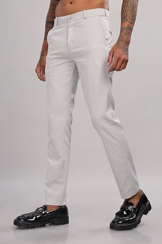 Image of RAGZO Premium Elastic Formal Pants for Men || Formal Trousers for Men Office Wear || Formal Trousers for Men Stretchable