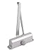 Sentinel 5004 - Grade 1 Hydraulic Door Closer, Size 4 w/ Back Check - Aluminum