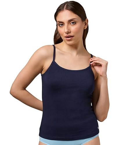 Image of URBAN ADVENTURE Ultra Soft Cotton Spandex Regular Fit Spaghetti Camisole for Women