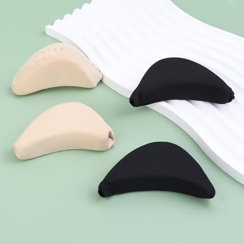 2 pares de plantillas suaves de esponja para antepié para mujer miniatura 5