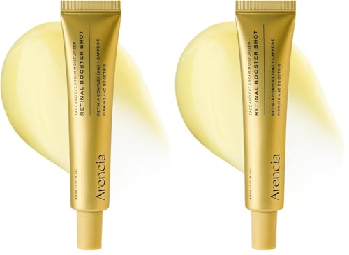 Image of Arencia Retinal Booster Shot, 2% Retinal & Caffeine Serum for Pore Tightening & Firming (Pack of 2)