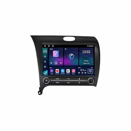 Navegación de video del automóvil Nissan Navara D40 2004-2010 con Bluetooth de 4 núcleos