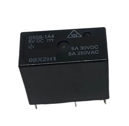 Relais 4 broches G5-1A4 5VDC commutateur 5A 33F-1A-5V-5A