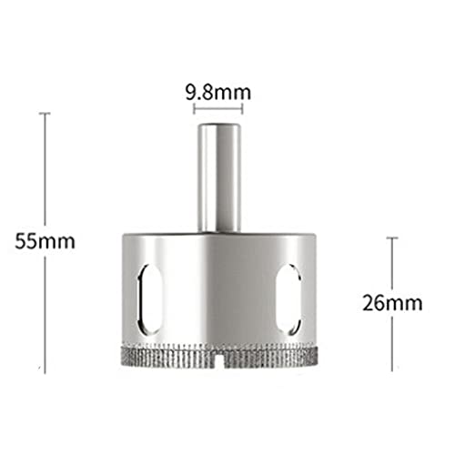 Broca para vidrio de 45 mm con diamante miniatura 2