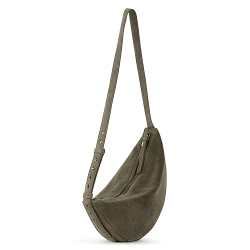 Image of The Sak Tess Large Sling Purse - Large Woman's Crossbody Bag For Everyday & Travel - With Zipper Closure & Adjustable Strap