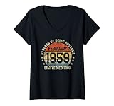 Photo Gallery donna 63 anni compleanno febbraio 1959 uomo donna regalo maglietta con collo a v Photo Gallery donna 63 anni compleanno febbraio 1959 uomo donna regalo maglietta con collo a v