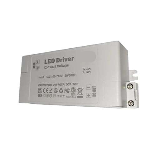 Pilote LED 24V anti-scintillement &agrave; tension constante 6W compact