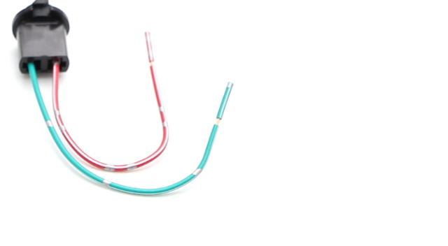 2x T10 LED Pig Tail Extension Harness - W5W 168 192 2825 Socket Cable For Car Lights
