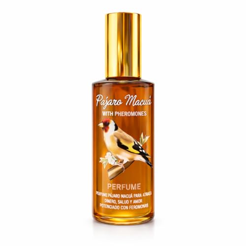 Pajaro Macua Perfume with Pheromones, Attracts Money Health and Love, Amber Spray Fragrance image 3