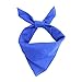 MeterBew1147 Coton Bandanas Head Wrap Écharpe Poignet Mouchoir Double Face Sport