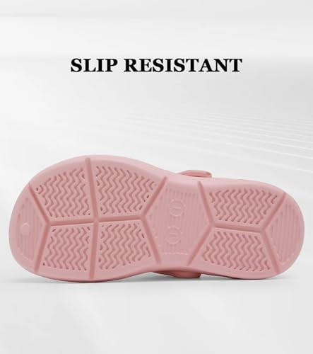 Image of Kids Girls Boys Clogs Garden Shoes Toddler Slip on Sandals Children Water Shower Beach Pool Slippers