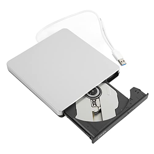 Unidade de dvd externa usb 3.0, gravador de cd tipo c unidade portátil leitor de dvd gravador fino s