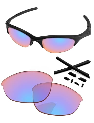 Image of Replacement Lenses & Rubber Kits for Oakley Half Jacket 60mm Sunglass - Precision Fit, UV Block & Impact Resistant