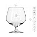 Krosno Brandy Cognac Snifter Glasses, Set of 6, 16.2 oz, Balance Collection, Ideal for Spirit Sipping, Lead-Free Glass, Dishwasher Safe, Made in Europe