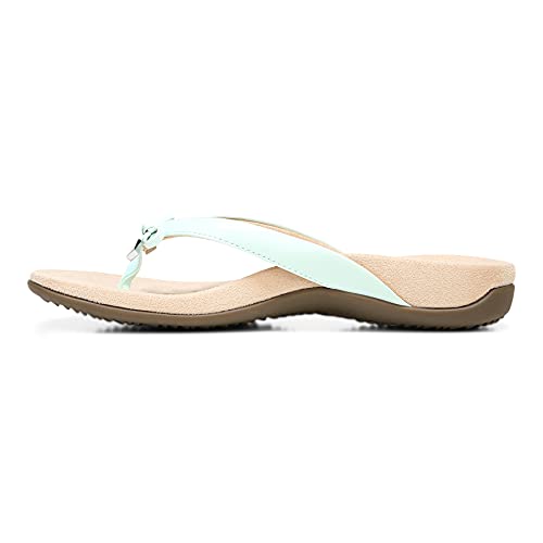 Image of Vionic Women's Rest Bella Toe Post Sandal- Supportive Ladies Orthotic Sandals that include Three Zone Comfort with Arch Support- Flip Flop for Ladies, Medium and Wide Width Size 5-12