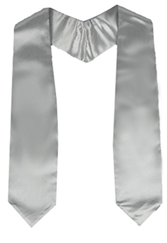 IvyRobes Unisex Traditional Choir Stole Silver Pack of 3