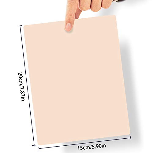 10pcs Blank Tattoo Skin Practice with 2pcs Tattoo Templates, Beginners Tattooing Essential Supplies, Good for Tattooing and Eyebrow Microblading Practice - Thumbnail 5