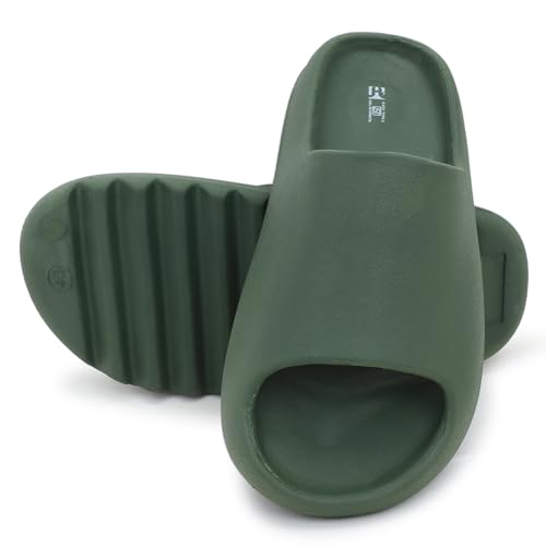 Image of Hygear Men's Roster EVA Slides | Ultra Soft Cushion | Lightweight | Waterproof | Stylish |Anti-Skid | Comfortable Everyday Slides for Men