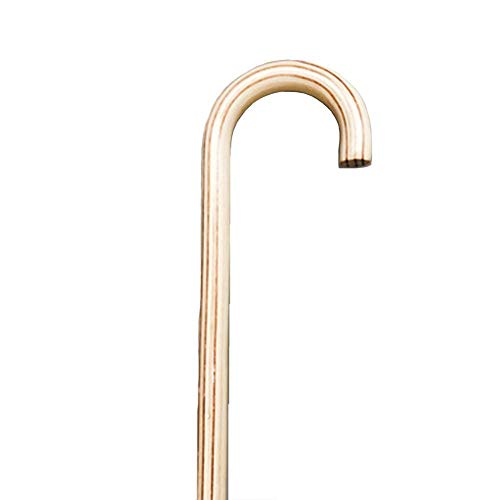 s para personas mayores bastón de madera maciza, bastones de madera natural de 36 pulgadas, muletas tradicionales con punta de goma, para hombres y mujeres, andador para discapacitados y mayores, Mo