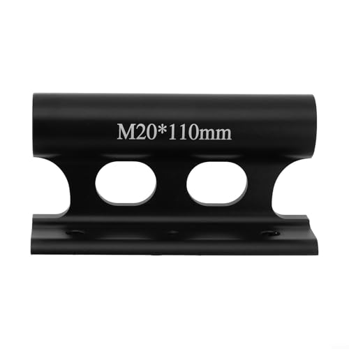 Bike Fork Mount Car Roof Holder 11020mm Aluminum Bracket for Standard Open Shaft Front Fork Cycling Transport Accessory Fits Cars Trucks RVs Boats Black