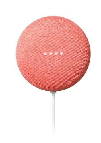 Image of Google Nest Mini 2nd Gen - Wireless Bluetooth Speaker (Coral)