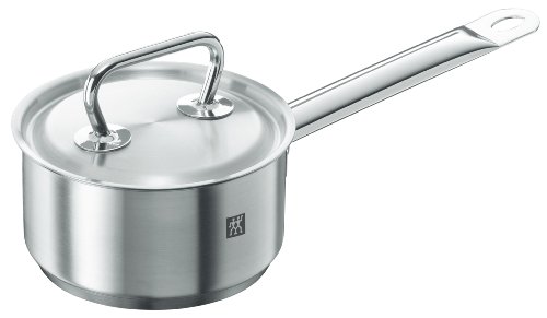 ZWILLING TWIN Classic Stieltopf mit Deckel 14cm, 1 L, Induktion, Edelstahl – Ansicht 1