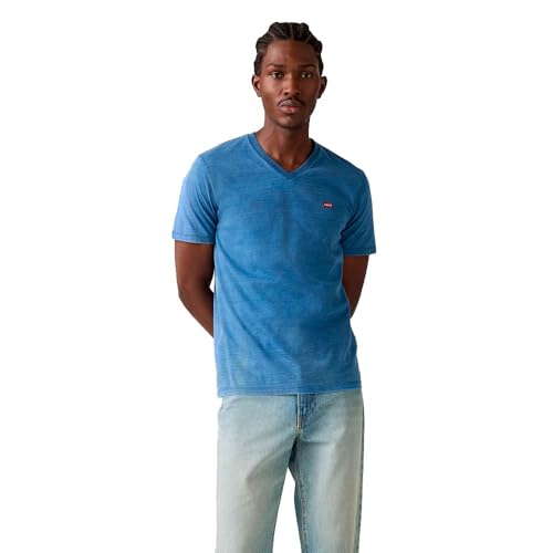 Levi's Original Hm Vneck True Indigo Mid Indigo, True Indigo Mid Indi, L