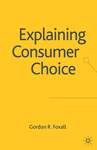 Explaining Consumer Choice view 2