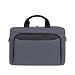 Hexagona Paris - Porte-Documents - pour Homme - Collection Partner - Gris - en Nylon - 1 poignée Non réglable et 1 bandoulière supplémentaire réglable Amovible - Porte-Documents - Serviette