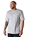 Carhartt Men's Iconic K87 Pocket T-Shirt, Heather Grey, X-Large