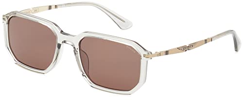 Lunettes de soleil Police SPLF67 homme grises pour conduire en ville