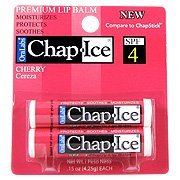Chap Ice Premium Lip Balm 2-Pack Cherry SPF 4