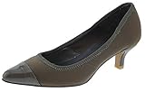 Pumps Heine 195443 Pumps braun Taupe, Groesse:39.0