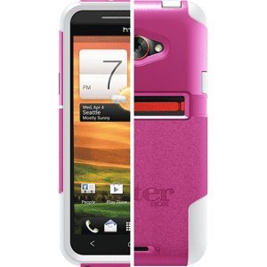 OtterBox Commuter Series Case for EVO 4G LTE - Pink/White