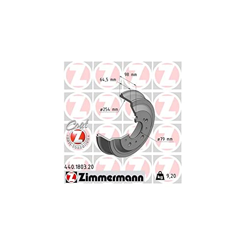 ZIMMERMANN Tamburo freno Posteriore 440.1803.20 Tamburi Dei Freni 2x Ø254mm Compatibilità con FIAT DUCATO Pianale piatto/Telaio 230 DUCATO Furgonato 230L DUCATO Autobus 230, PEUGEOT, CITROËN | Compatibile con: CITROËN JUMPER I Bus, JUMPER I Kasten, JUMPER
