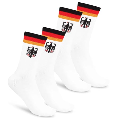 2 Pares de Calcetines Deporte Hombre y Mujer 37-44, Calcetines Tenis Hombre, Socks Men para Running y Trabajo, Algodón, Blanco, Transpirables, Cómodos (FR/ES, Números, 37, 44, Regular, Regular, B)