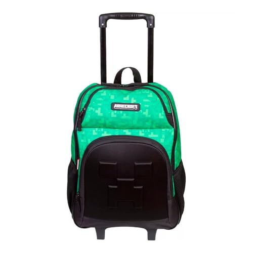 Mochila Escolar G Com Carrinho Minecraft - Sestini