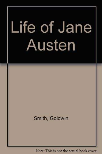 Life of Jane Austen. 0804616159 Book Cover