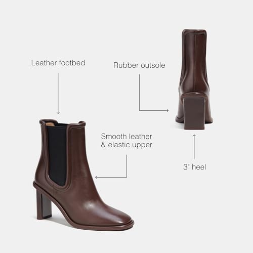 Coach Women's Geneva Leather Bootie Ankle Boot3