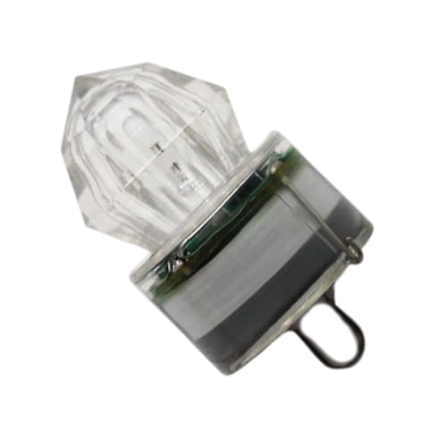 Uqezagpa Luz LED impermeable y duradera, compacta, luz LED de pesca, para entornos hostiles