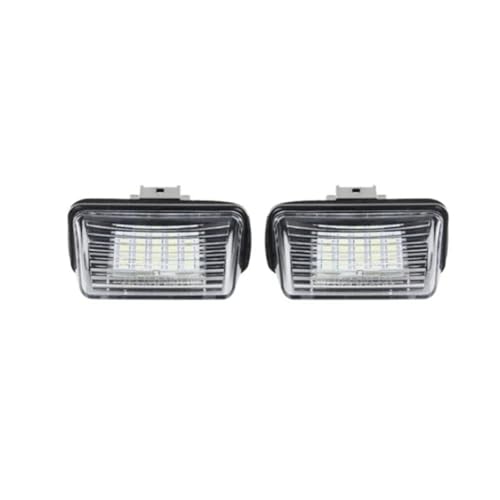 Luz LED para placa de matrícula Citroen C3 C4 C5 sustitución piloto averiado
